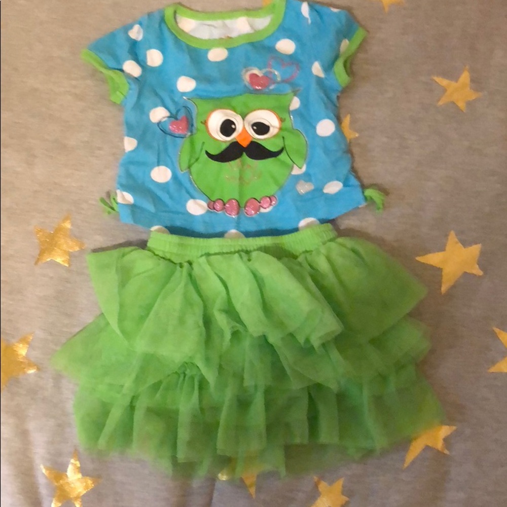 I mustache you a question shirt and tutu set