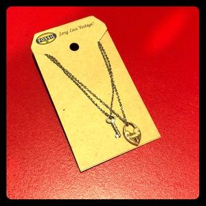 *NWT* Lock and Key Necklace