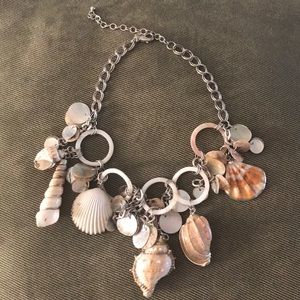Chico’s short, chunky shell necklace
