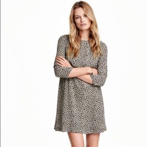 H&M Patterned Swing Dress