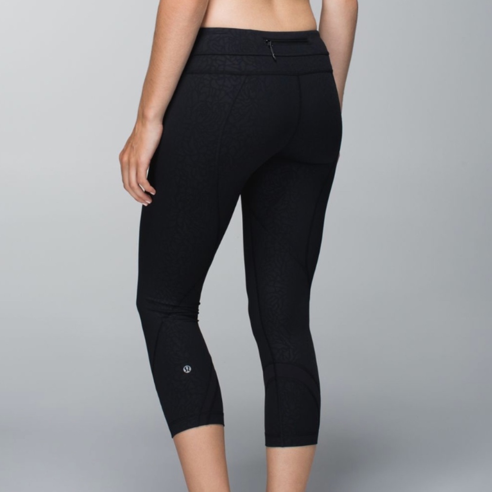 Lululemon Crop Petal Camo Leggings