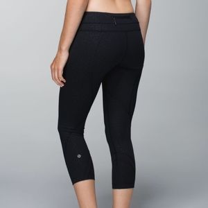 Lululemon Crop Petal Camo Leggings