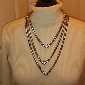 Multi layered necklace