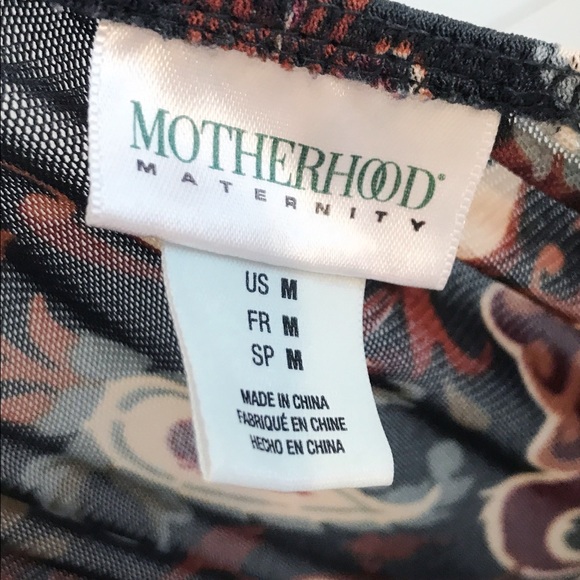 (A) Motherhood Maternity top, size Medium - Picture 4 of 4