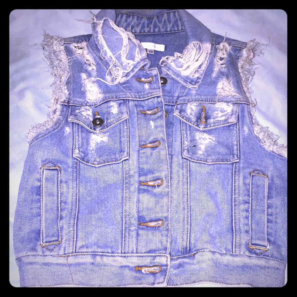 Jean vest by millau