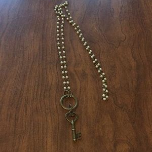 Long key necklace