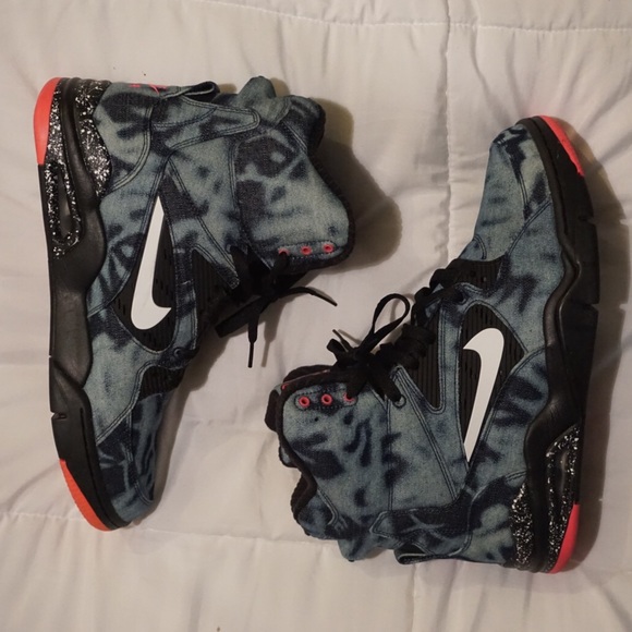 nike air command force washed denim