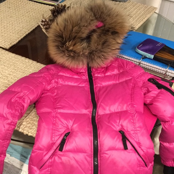 pink sam coat