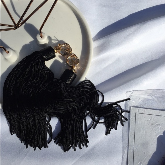 NWT! 8 Other Reasons Fringe Tassel earrings - Picture 3 of 7