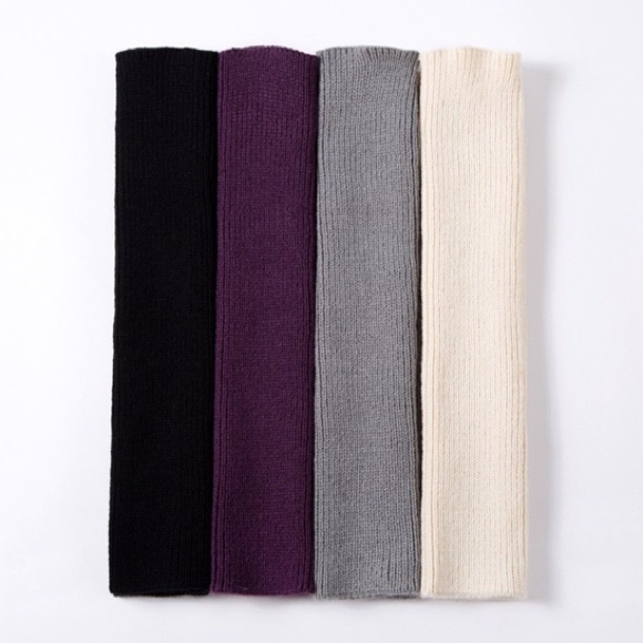 Chunky Ribbed Knit Open Heel Leg Warmers - Picture 2 of 5