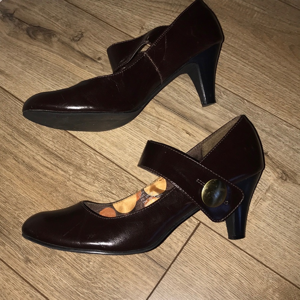 Madden Girl Mary Jane Style Heels Gem