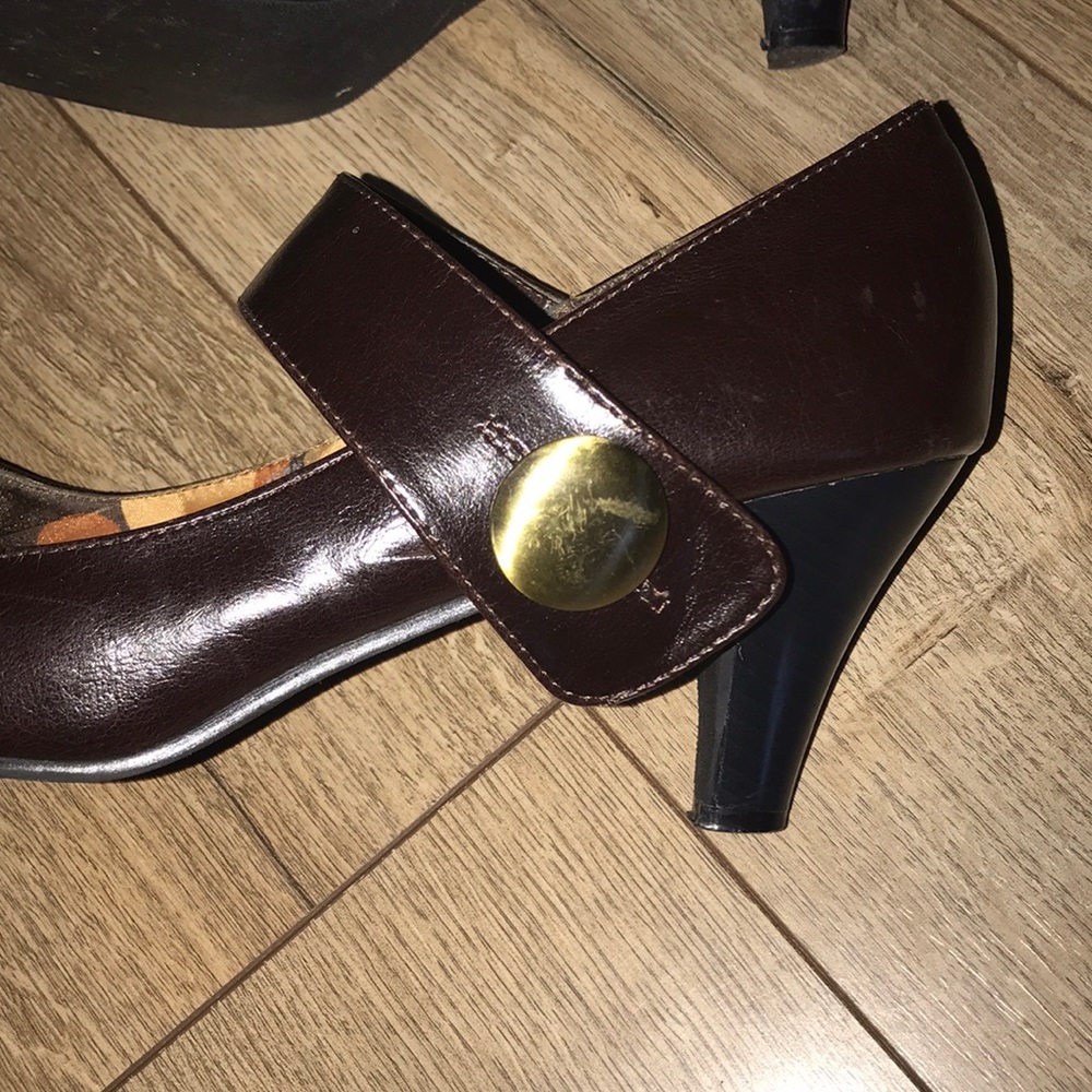 Madden Girl Mary Jane Style Heels Gem