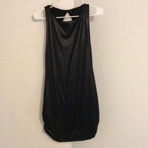 Alice & Olivia stretchy pleather dress!