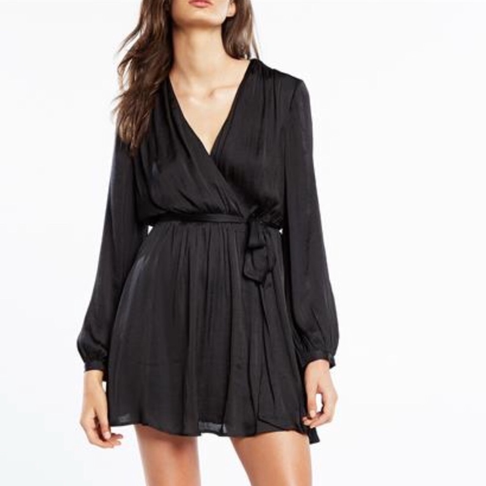 Bardot Miranda Silky Wrap Dress