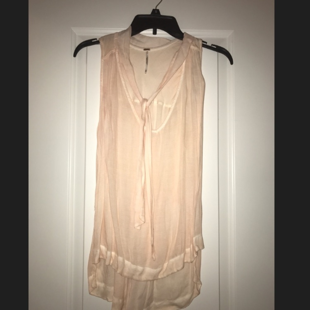 Free people salmon tank top