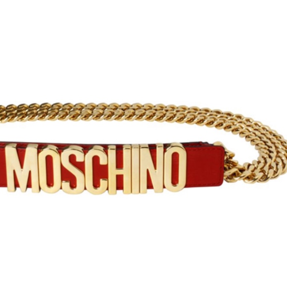 New Moschino 30th Anniversary Gold Chain Belt - Picture 6 of 6