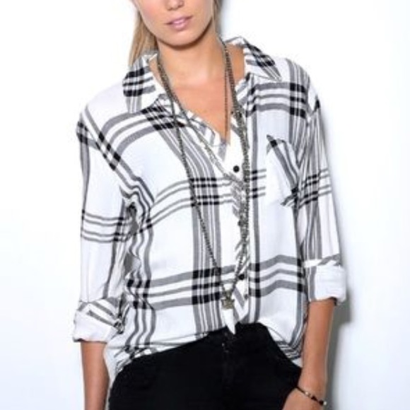 Rails Tops - RAILS Hunter Plaid Shirt