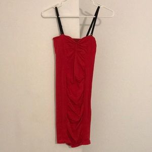 Fitted body con clubbing dress.
