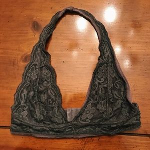 Out From Under UO Laced Gray Bralette