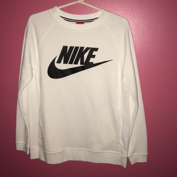 Nike Tops - Nike white long sleeve!