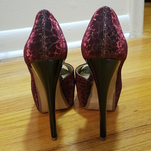 Chinese Laundry peep toe heels size 5.5- new - Picture 3 of 5