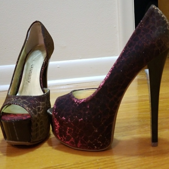 Chinese Laundry peep toe heels size 5.5- new - Picture 4 of 5