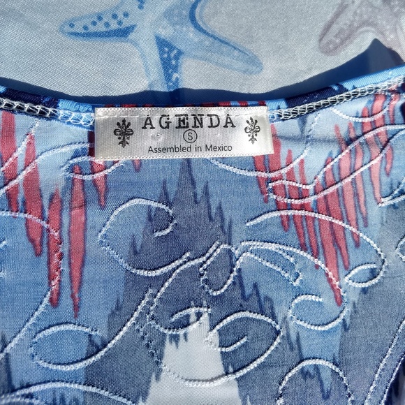 EXQUISITE SEMI SHEER TOP by AGENDA SIZE SMALL - Picture 6 of 6