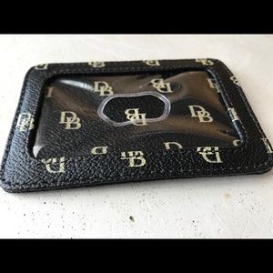 Genuine Dooney Bourke: Women Black & brown,ID case