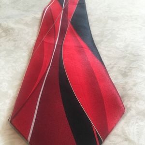 Printed Tie (Red)