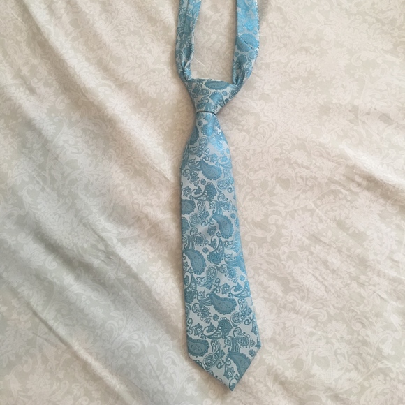 Paisley Blue Tie - Picture 1 of 2