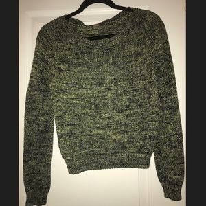 Knitted winter sweater