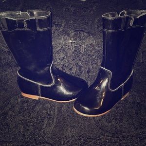 ⏰ONE DAY SALE⏰Children pat and leather dress boot