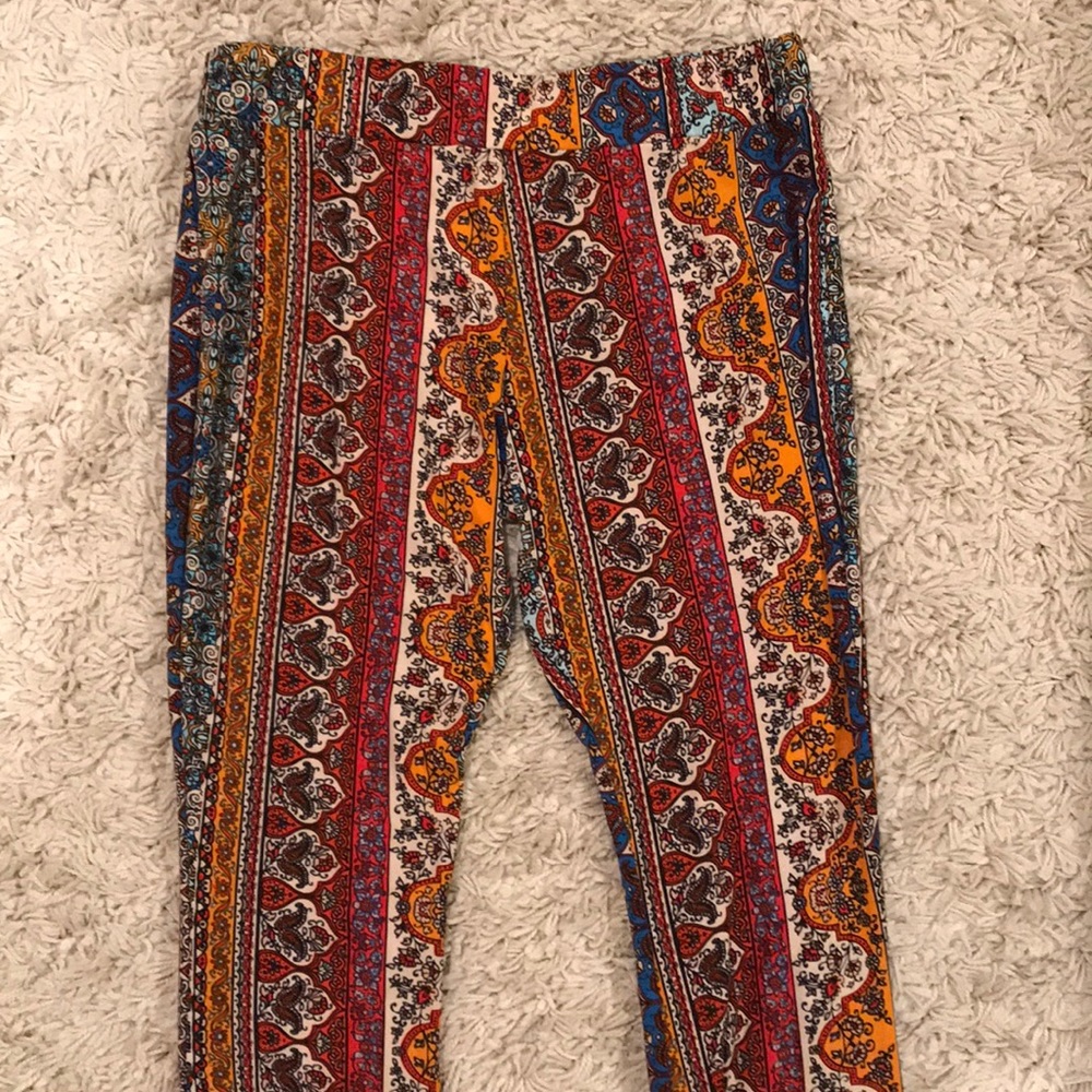 Vintage design flared pants