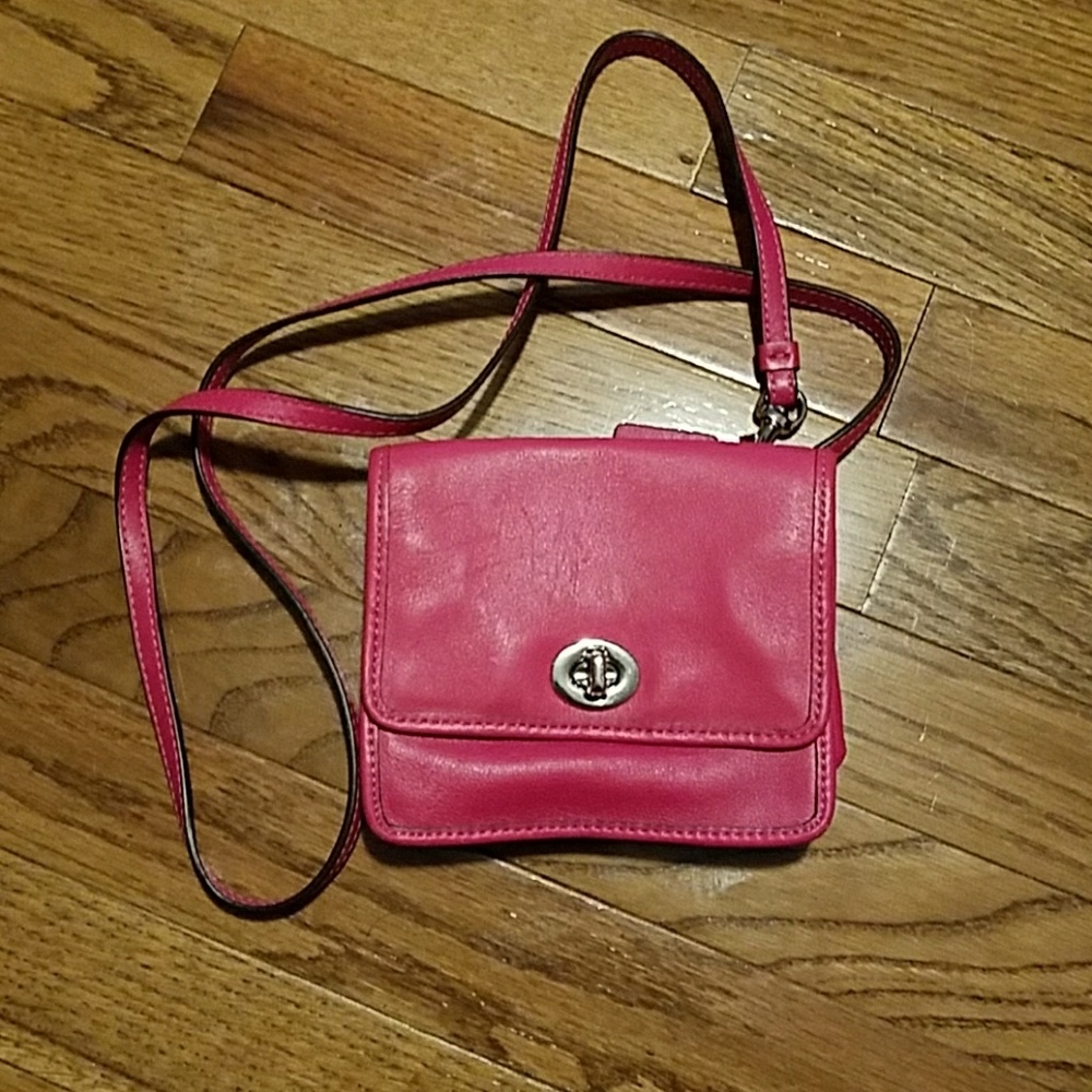 Mini Pink Coach Crossbody NWOT