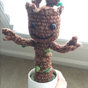 Handmade baby groot