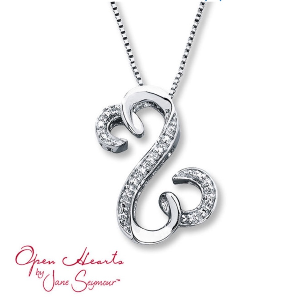 Kay Jewelers Open Hearts Necklace