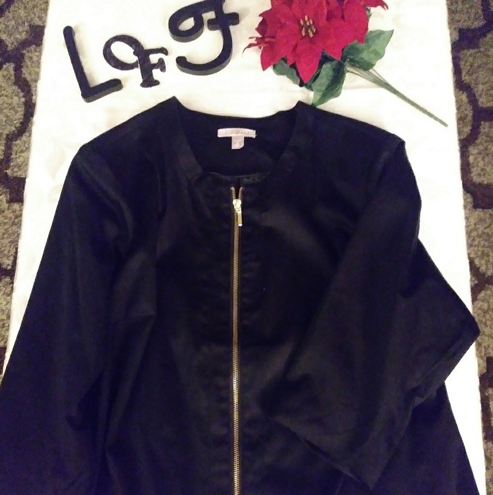 Retro Black Lined Jacket