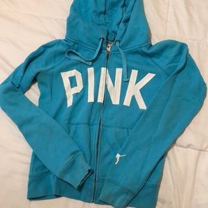 PINK zip up hoodie