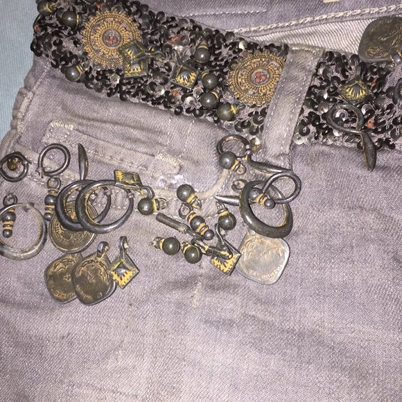 Limited edition hand embellished shorts - Picture 3 of 5