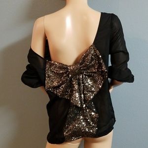 Bow Back Blouse