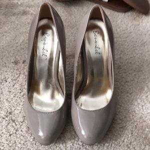Nude dress heels