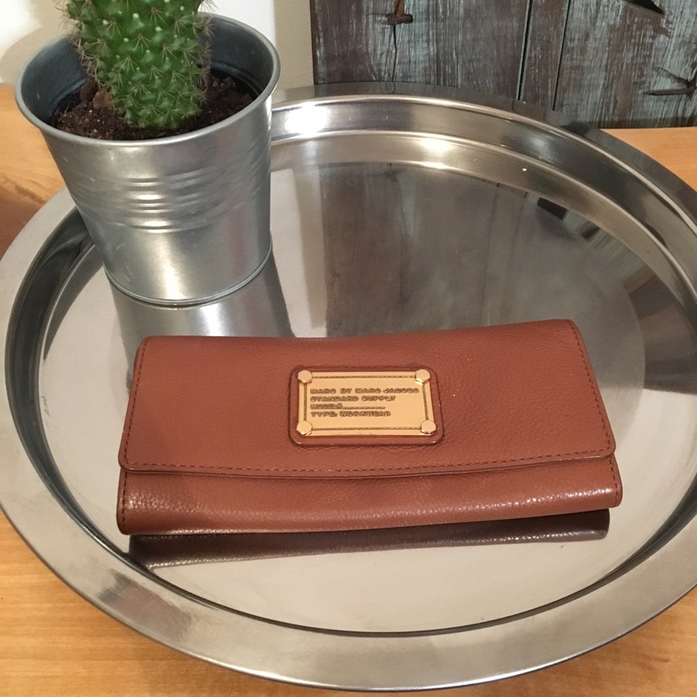 Marc Jacobs soft leather women's wallet
