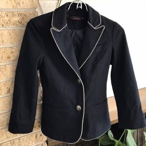 New Shashimi Nautical Navy Wool Jacket
