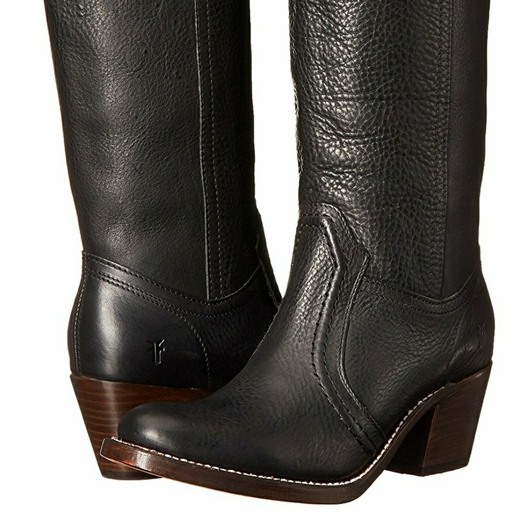 FRYE Women's Jane Extended calf 14L black Boot