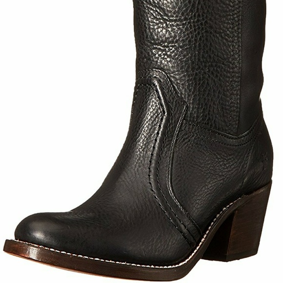 FRYE Women's Jane Extended calf 14L black Boot - Picture 3 of 8