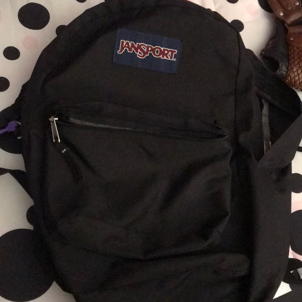 Black Jansport backpack
