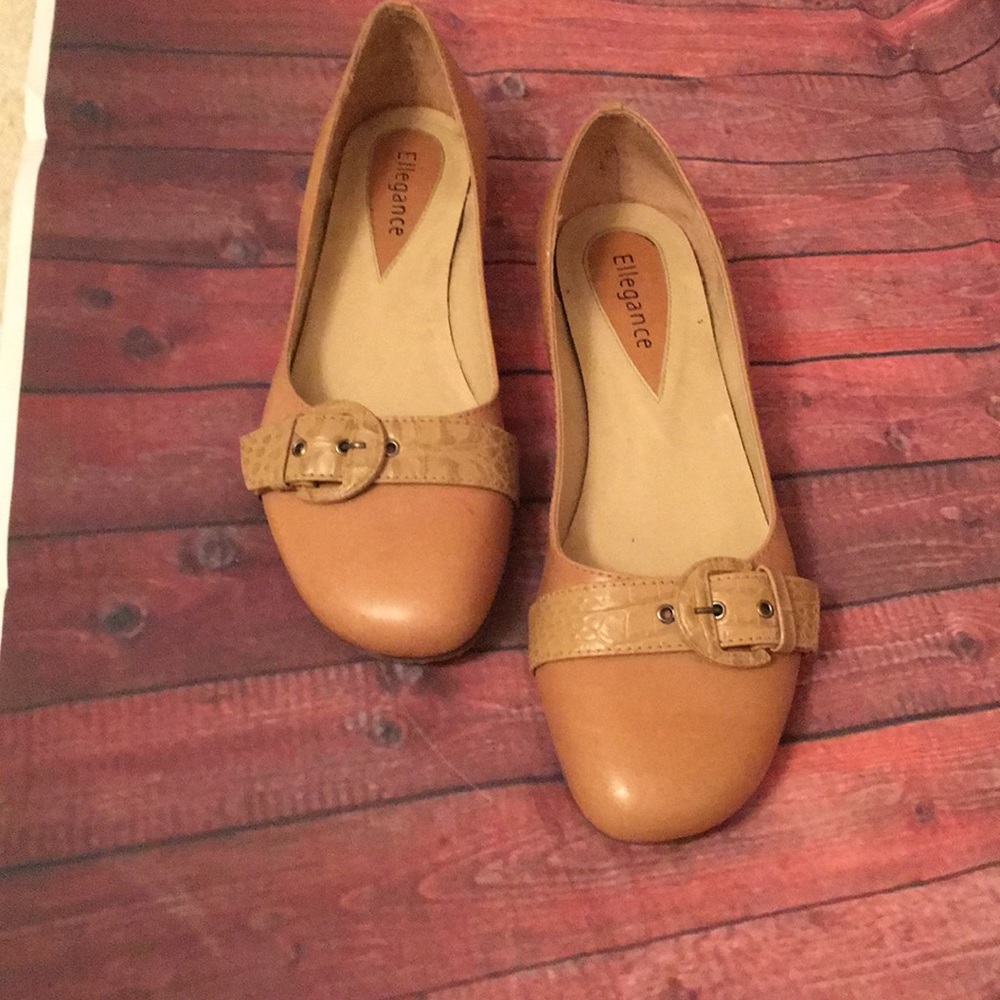 Tan Elegance Shoes