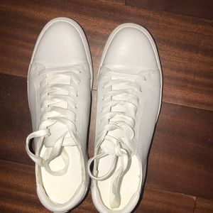 White leather Kenneth sneakers