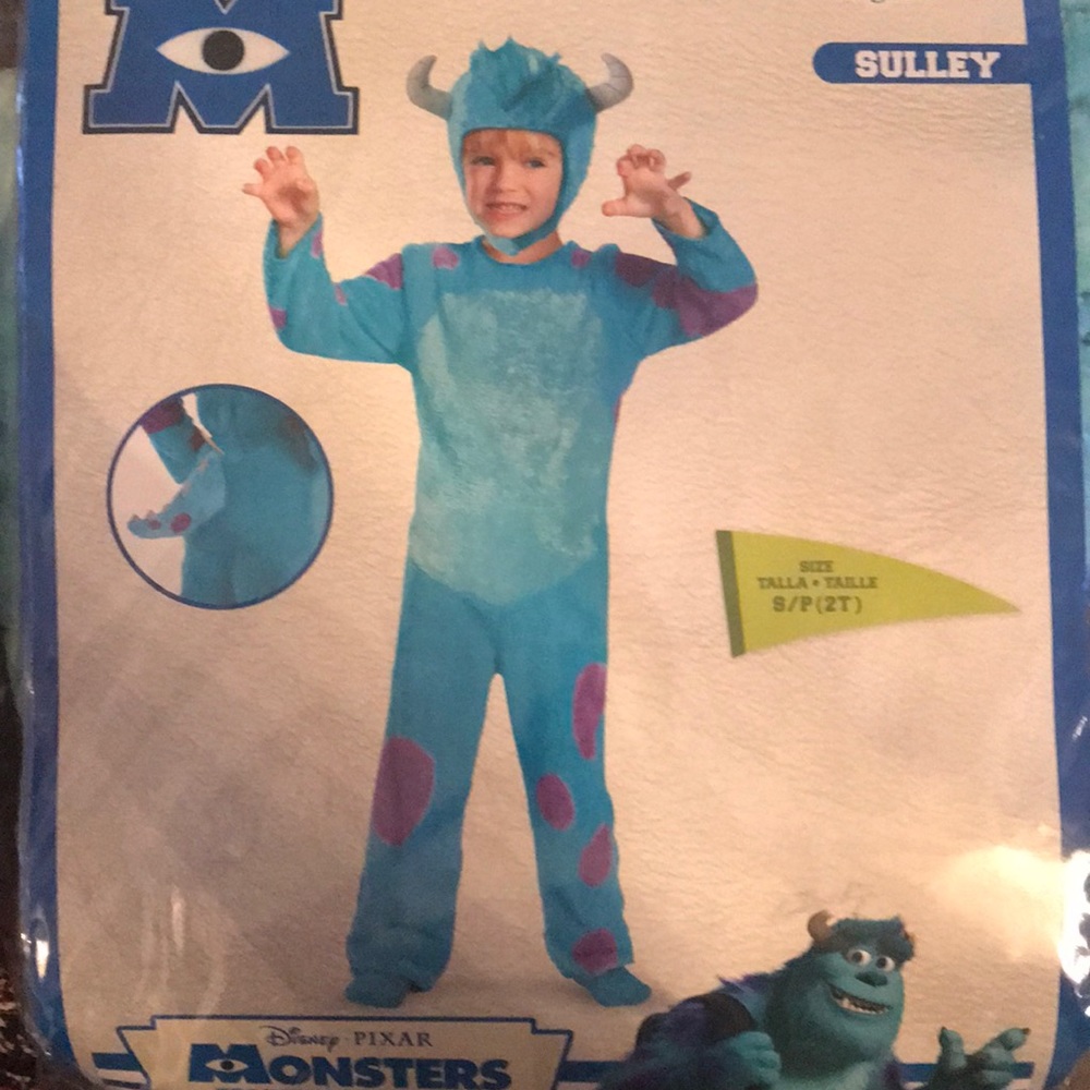 Toddler Sully costume