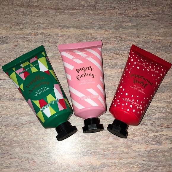 Simple Pleasures Makeup New Set Of 3 Hand Creams Poshmark